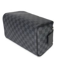 Louis Vuitton Damier Graphite Canvas Dopp Kit clasp