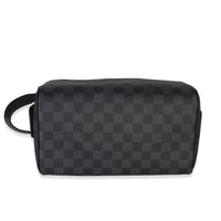 Louis Vuitton Damier Graphite Canvas Dopp Kit stamp