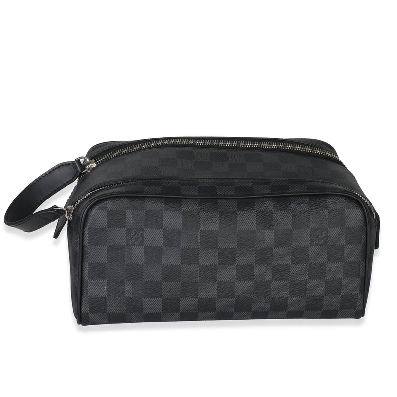 Damier Graphite Canvas Dopp Kit