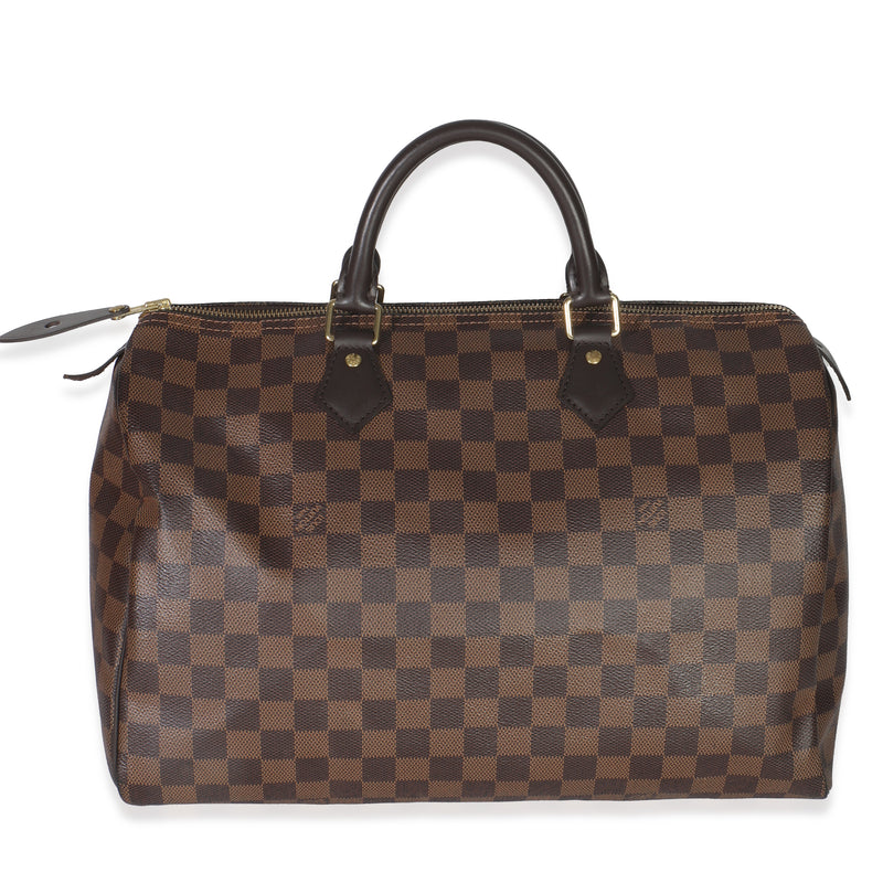 Damier Ebene Canvas Speedy 35