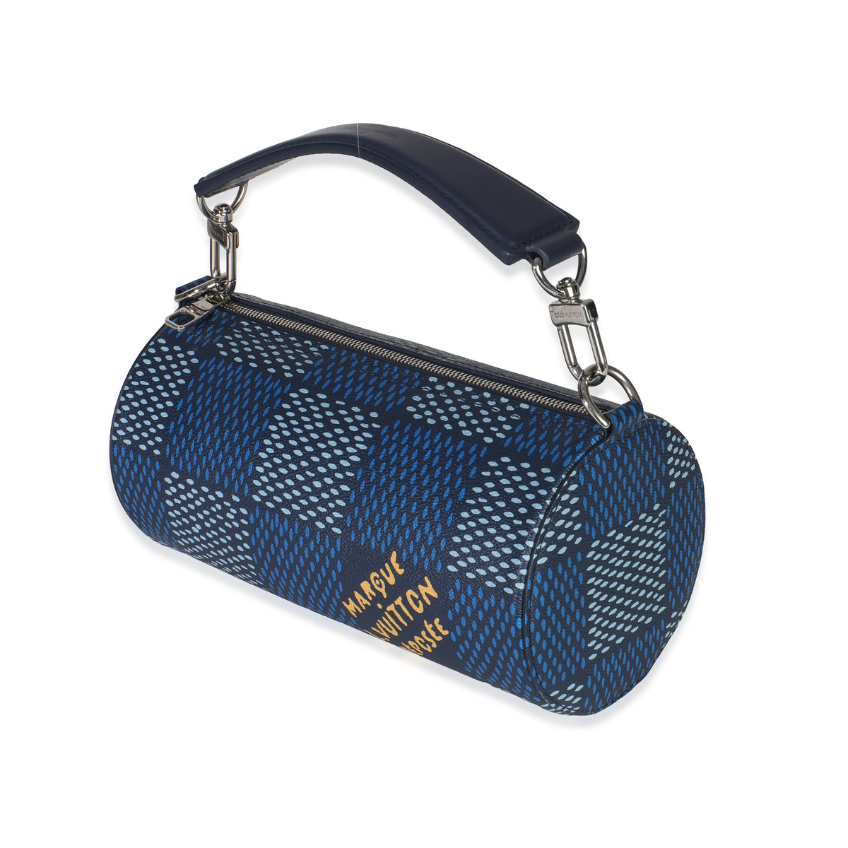 Louis Vuitton Damier Heritage Canvas Soft Polochon PM Handbag sv