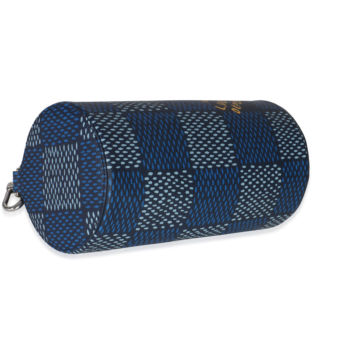Louis Vuitton Damier Heritage Canvas Soft Polochon PM Handbag clasp