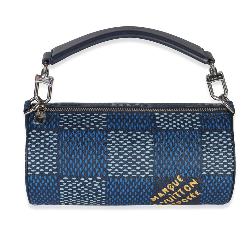 Louis Vuitton Damier Heritage Canvas Soft Polochon PM Handbag fv