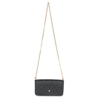 Black Monogram Empreinte Felicie Pochette
