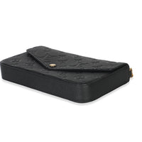 Black Monogram Empreinte Felicie Pochette