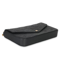 Black Monogram Empreinte Felicie Pochette