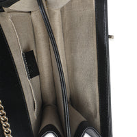 Gucci Black Dollar Calfskin Interlocking G Small Bag Handbag ad1