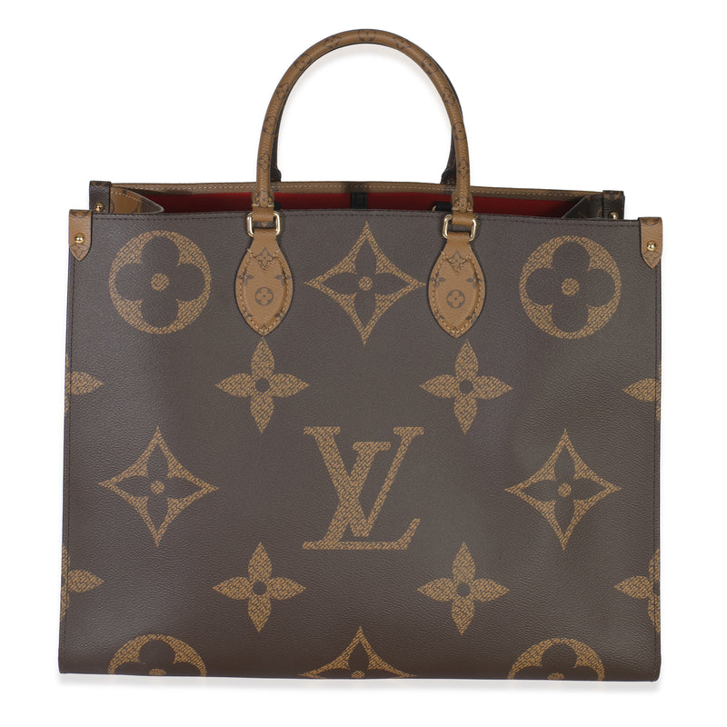 Reverse Monogram Canvas Onthego GM