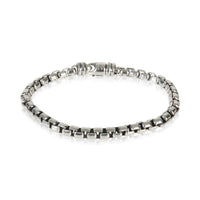 Sterling Silver  5mm Box Chain Bracelet