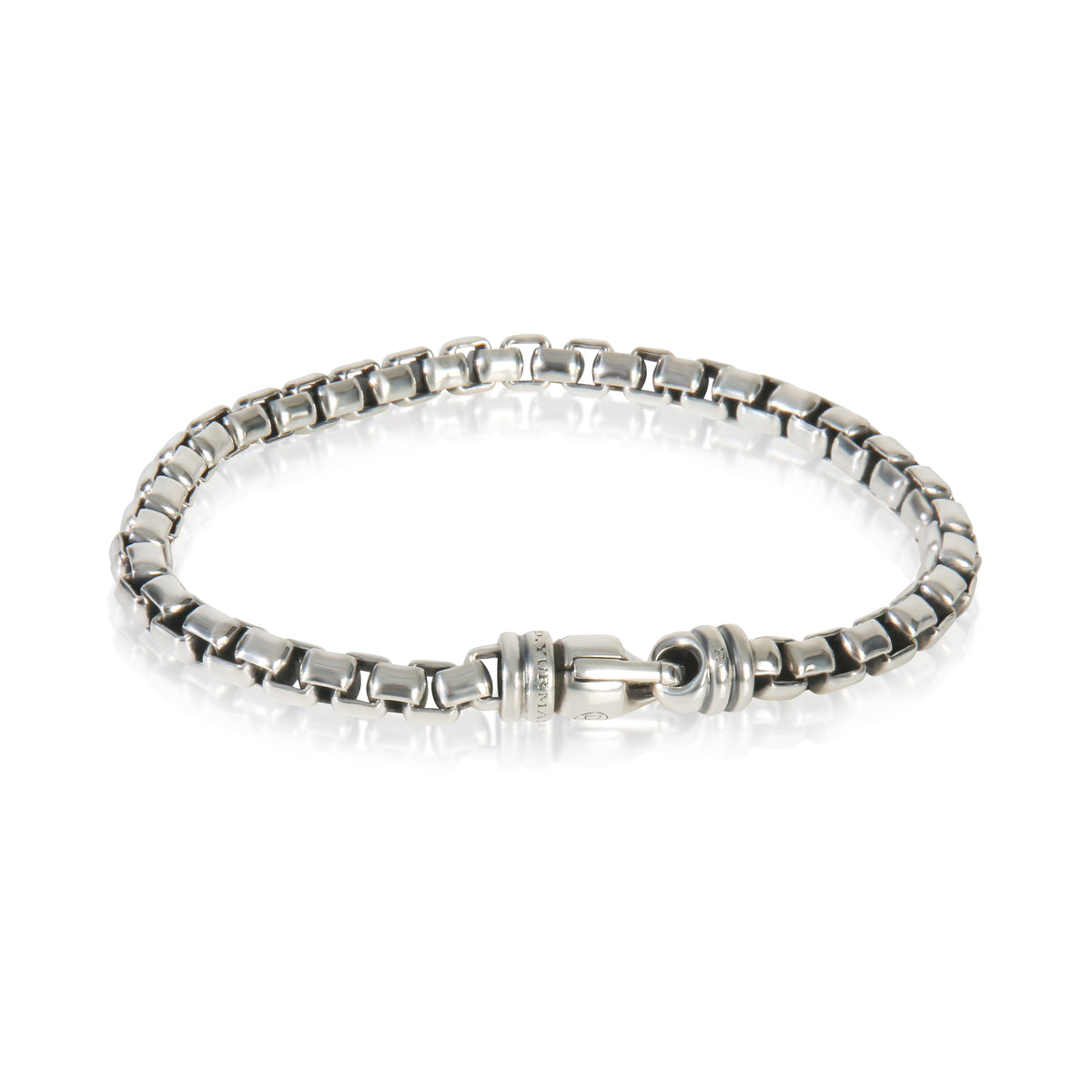 Sterling Silver  5mm Box Chain Bracelet