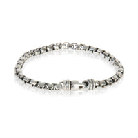 Sterling Silver  5mm Box Chain Bracelet