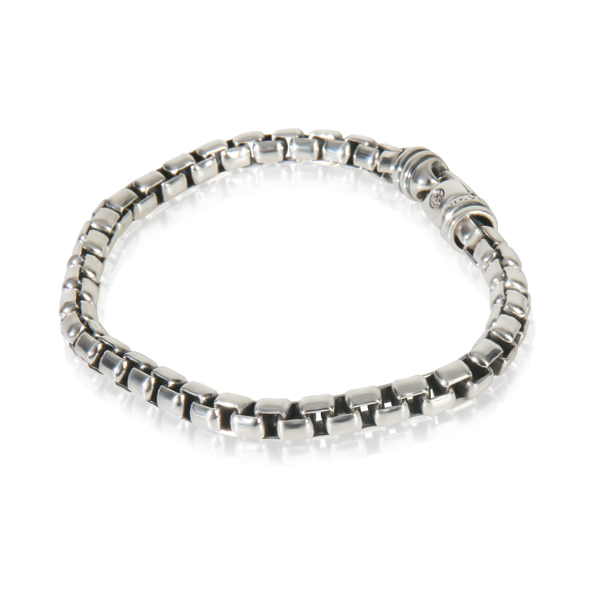 Sterling Silver  5mm Box Chain Bracelet