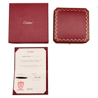 Cartier Yellow Gold Diamond Love Necklace box