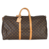 Monogram Canvas Keepall Bandouliere 55