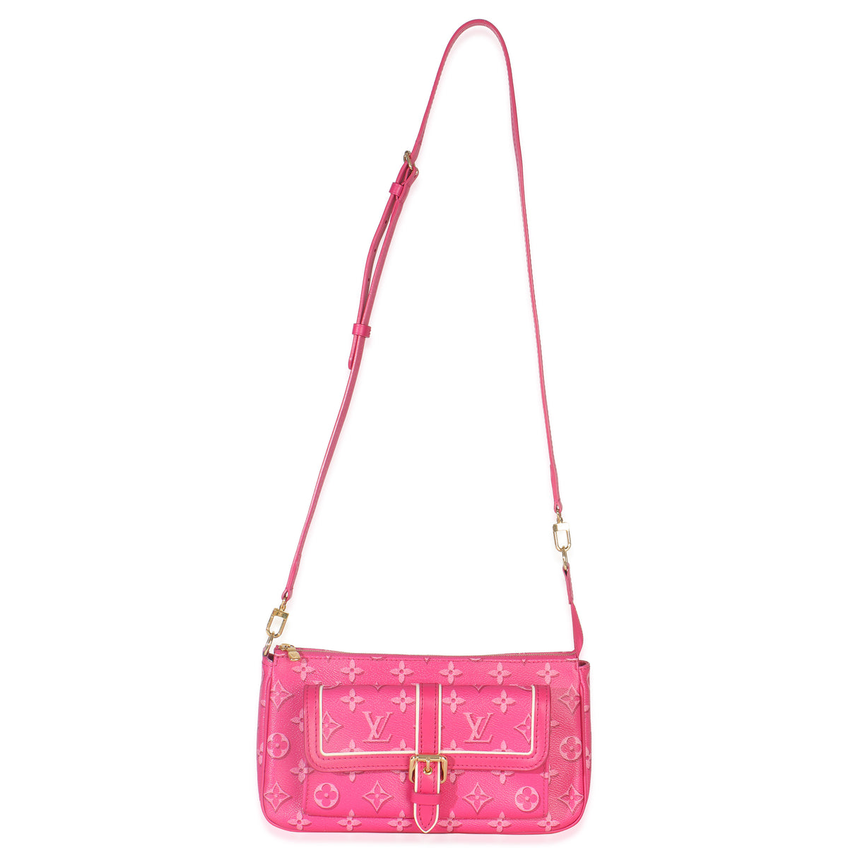 Louis Vuitton Fuchsia Monogram Canvas Fall For You Maxi Multi Pochette Accessoir Handbag av