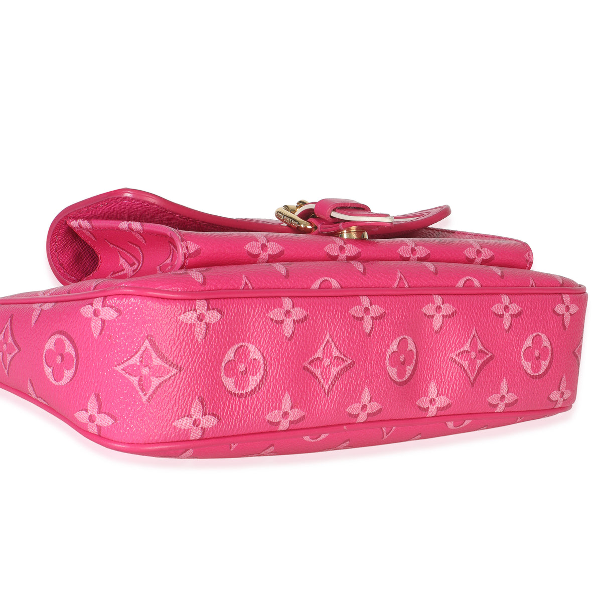 Louis Vuitton Fuchsia Monogram Canvas Fall For You Maxi Multi Pochette Accessoir Handbag clasp