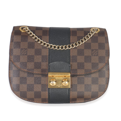 Black Taurillon Damier Ebene Canvas Wight