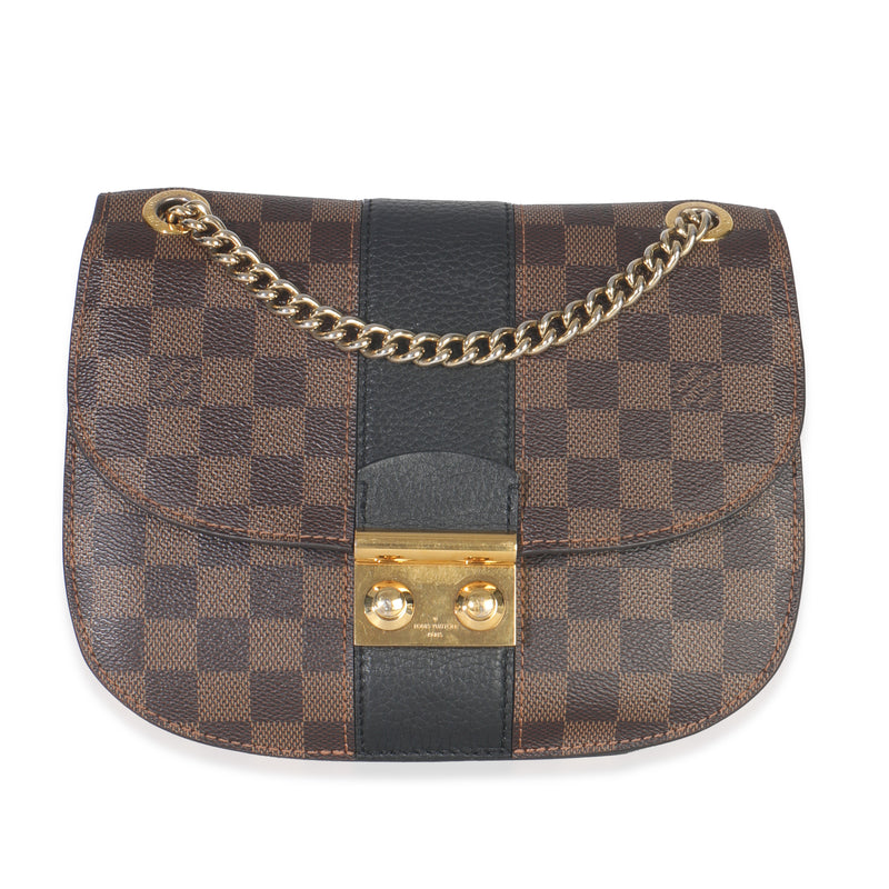 Black Taurillon Damier Ebene Canvas Wight