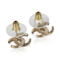 Gold-Plated  2017 Strass CC Earrings