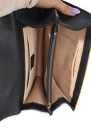 Yellow Satin Calfskin Bamboo Web Tokyo Medium Dionysus Top Handle Bag