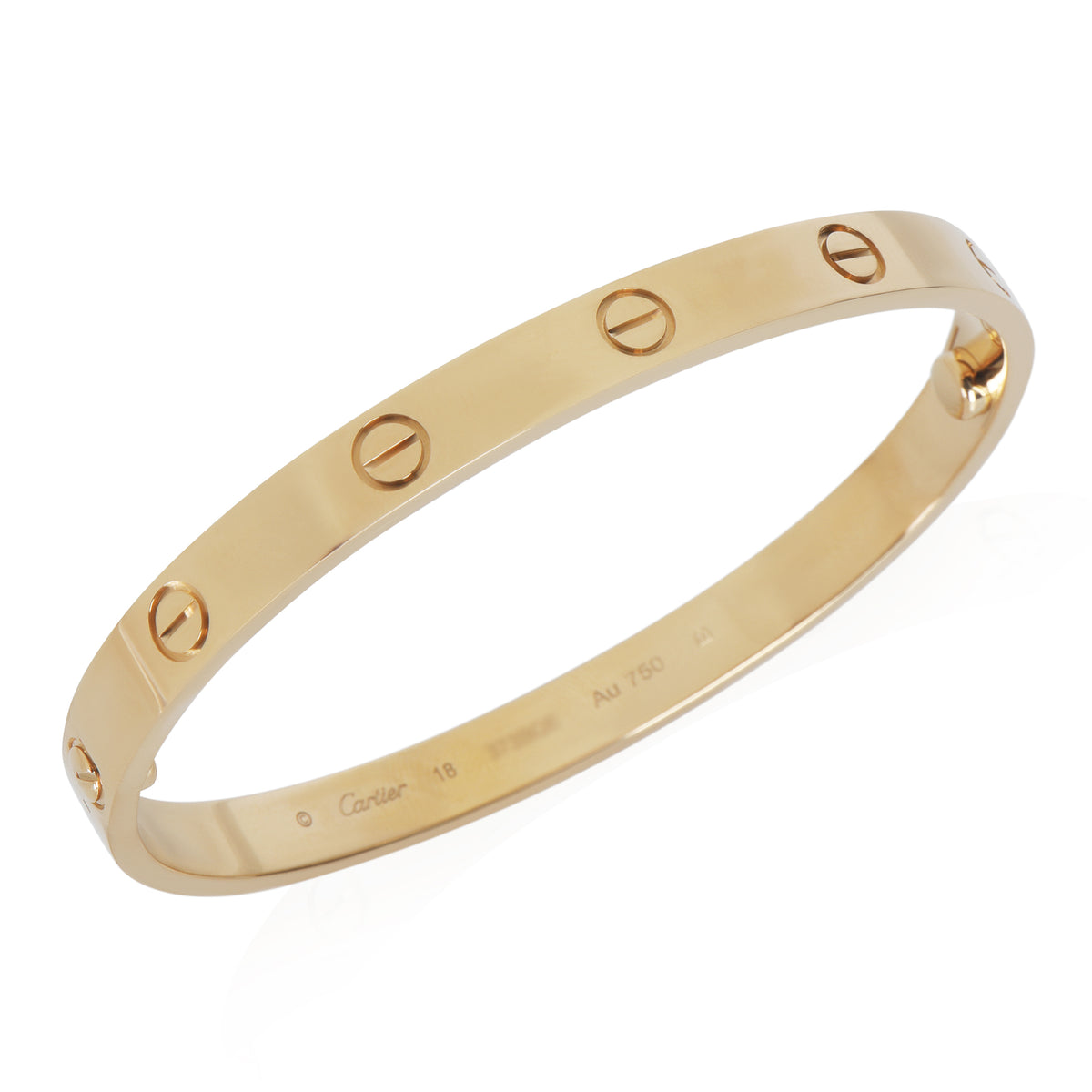 Yellow Gold  Love Bracelet