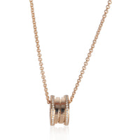 Rose Gold Diamond B.zero1 Necklace