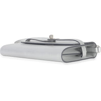 Hermès Argent Metallic Chevre Chamkilight Kelly Wallet To Go PHW Handbag box