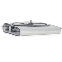 Argent Metallic Chevre Chamkilight Kelly Wallet To Go PHW