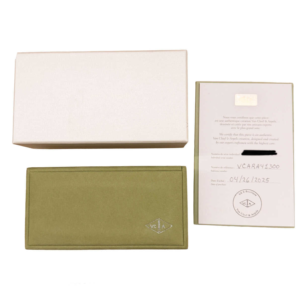 Yellow Gold Onyx Vintage Alhambra Bracelet