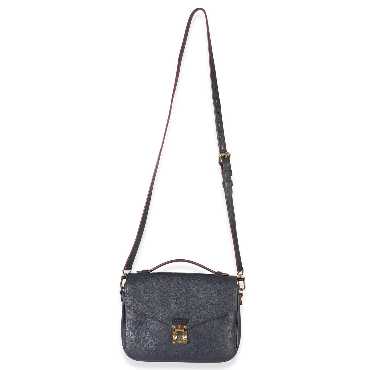 Marine Rouge Monogram Empreinte Pochette Metis