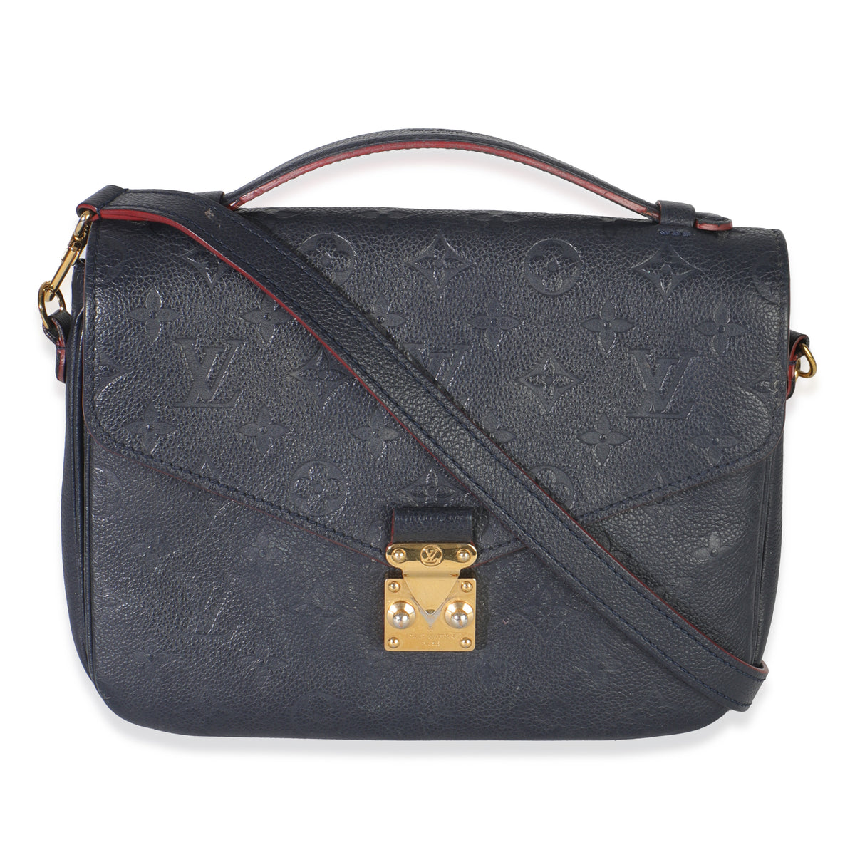 Marine Rouge Monogram Empreinte Pochette Metis