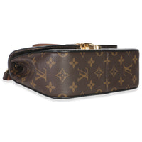 Louis Vuitton Monogram Canvas Black Vernis Cherrywood BB Handbag clasp