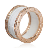 Rose Gold Diamond B.zero1 Ring