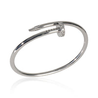 Cartier White Gold Diamond Juste Un Clou Bracelet bv