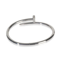 Cartier White Gold Diamond Juste Un Clou Bracelet pv