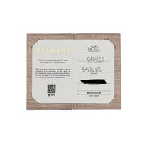 BVLGARI Rose Gold Mother Of Pearl and Diamond Diva's Dream Bracelet box