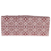 Louis Vuitton Bordeaux Jacquard Canvas Since 1854 Onthego GM Handbag stamp