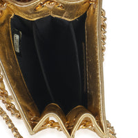 Chanel Gold Patent CC Phone Holder Crossbody Handbag av