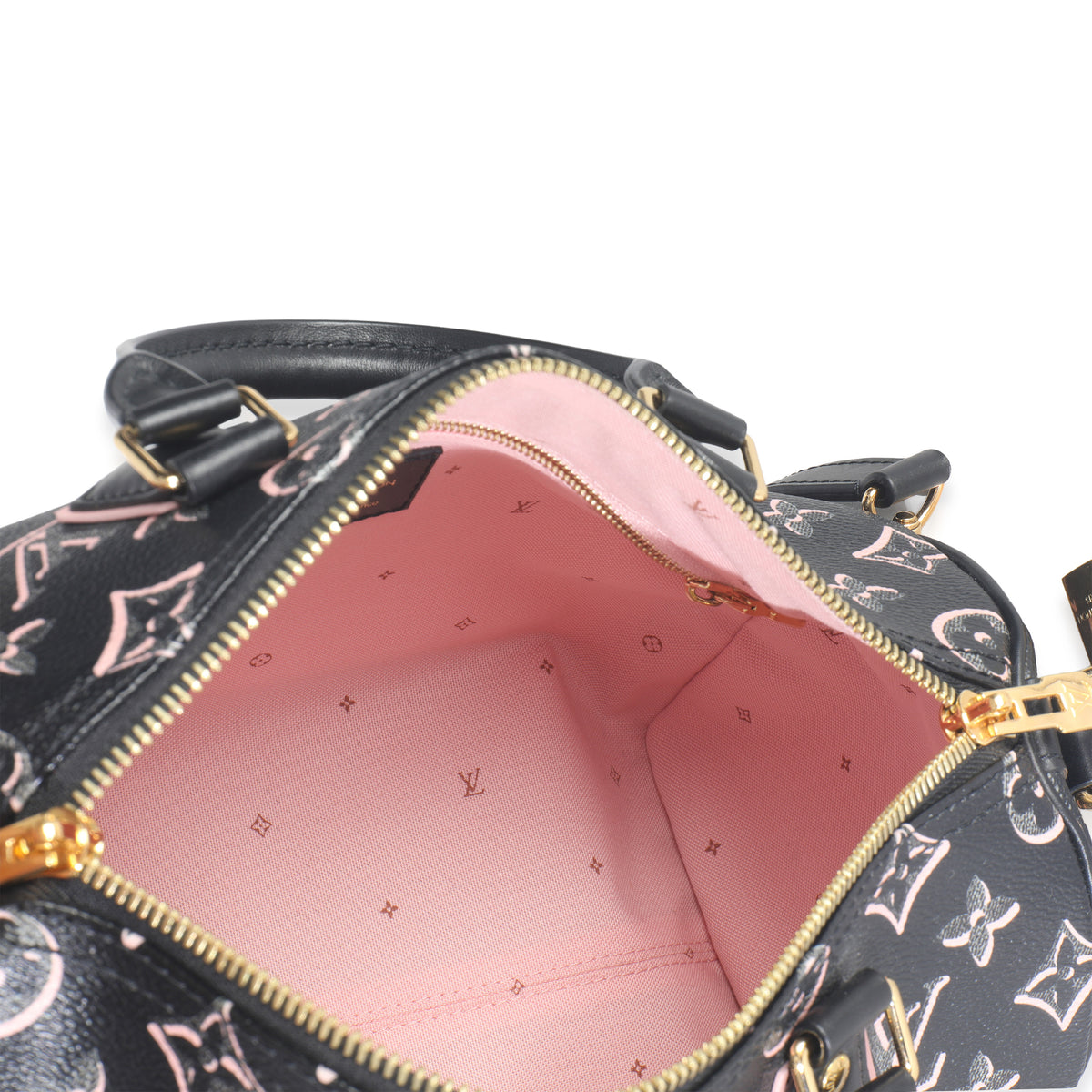 Louis Vuitton Black Monogram Canvas Fall for You Speedy Bandouliere 25 Handbag ad1