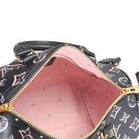 Louis Vuitton Black Monogram Canvas Fall for You Speedy Bandouliere 25 Handbag ad1