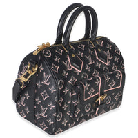 Louis Vuitton Black Monogram Canvas Fall for You Speedy Bandouliere 25 Handbag pv