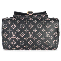 Louis Vuitton Black Monogram Canvas Fall for You Speedy Bandouliere 25 Handbag stamp