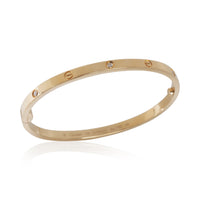 Yellow Gold Diamond Small Model Love Bracelet