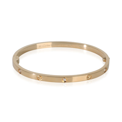Yellow Gold Diamond Small Model Love Bracelet
