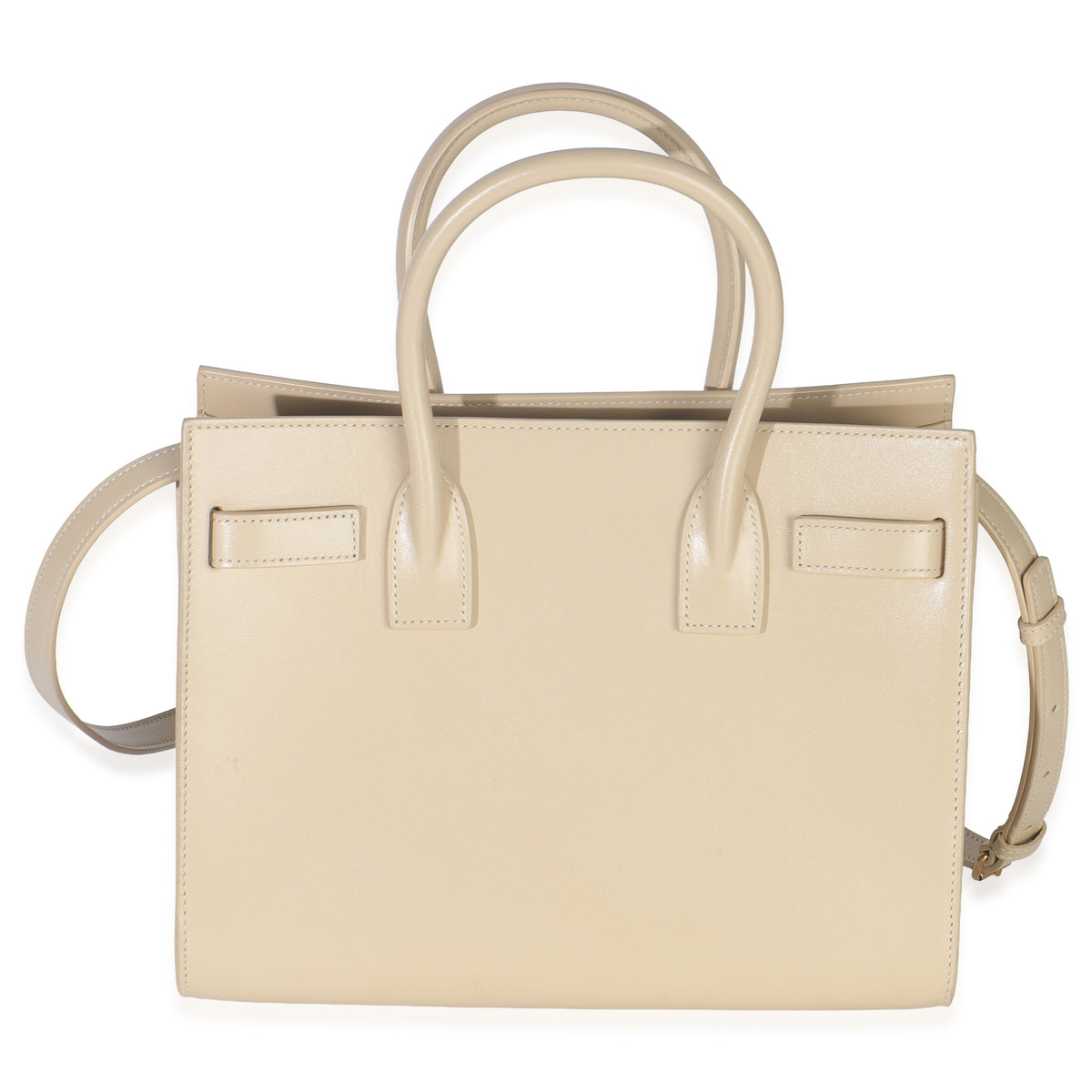 Beige Smooth Calfskin Baby Sac De Jour