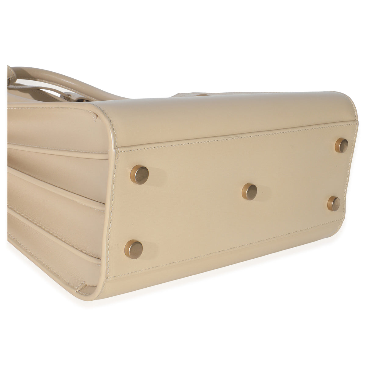 Beige Smooth Calfskin Baby Sac De Jour
