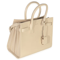 Beige Smooth Calfskin Baby Sac De Jour