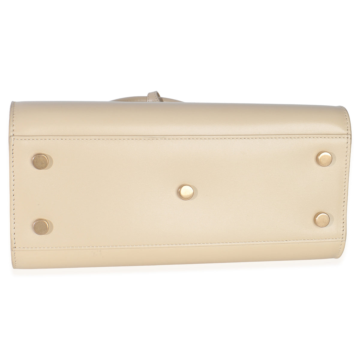 Beige Smooth Calfskin Baby Sac De Jour