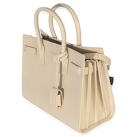 Beige Smooth Calfskin Baby Sac De Jour