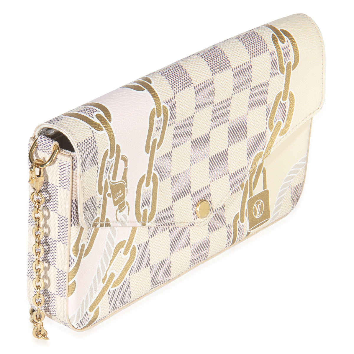 Damier Azur Canvas Nautical Felicie Pochette